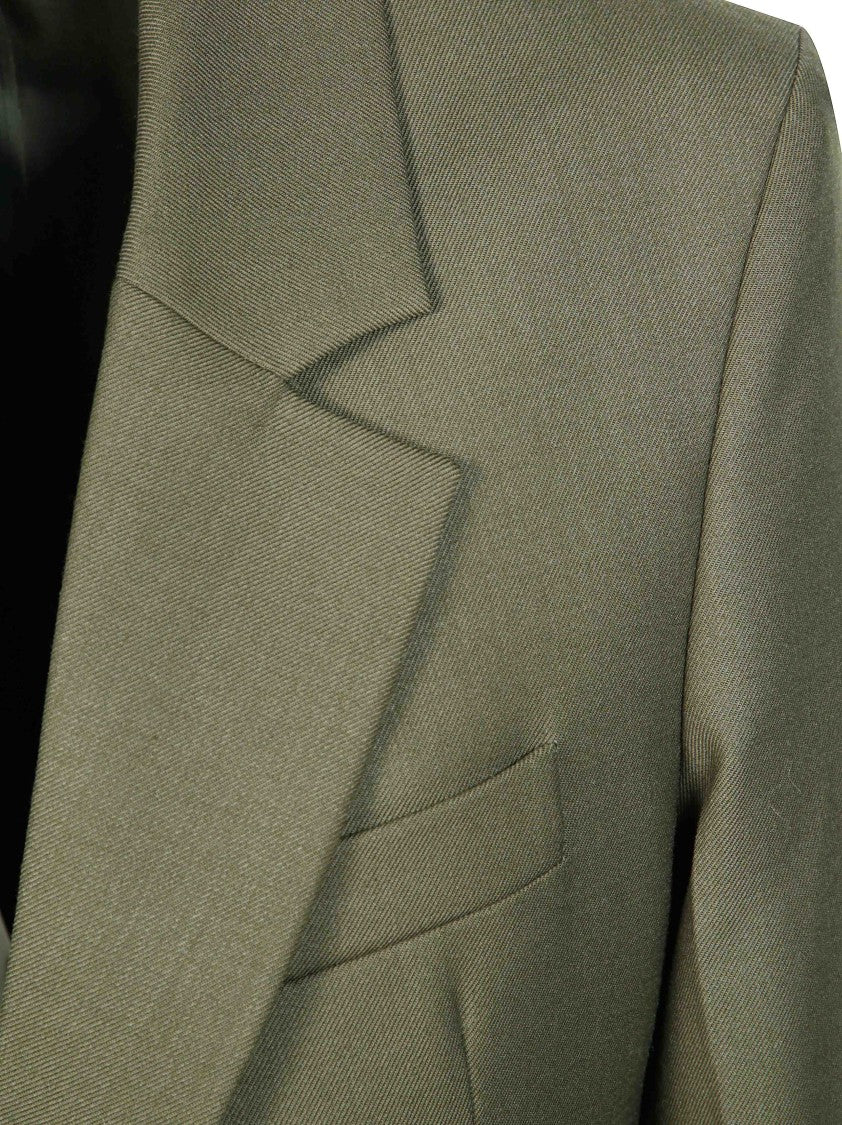 Victoria Beckham Green Katherine Tailored Blazer