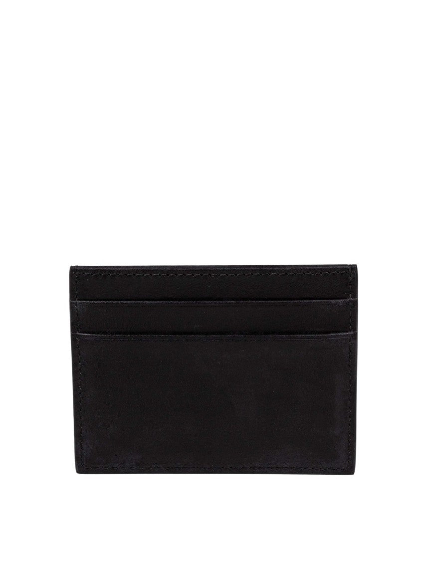 Dolce & Gabbana Leather Dg Logo Credit Card Holder