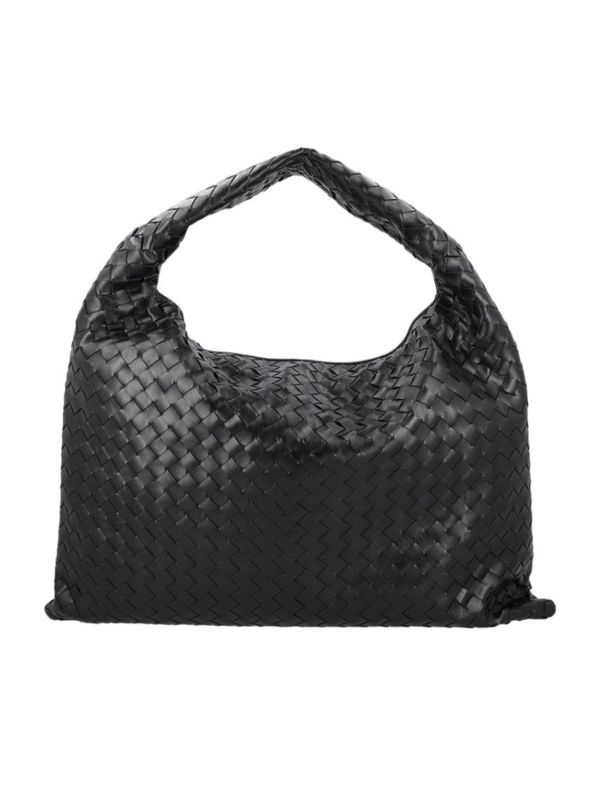 Bottega Veneta Woven Leather Large Shoulder Bag With Slouchy Silhouette