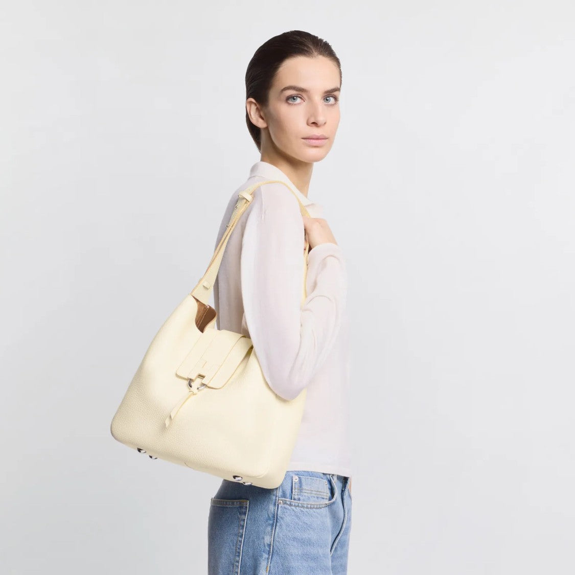 Hogan Yogurt H01x Hobo Verticale Hobo Bag