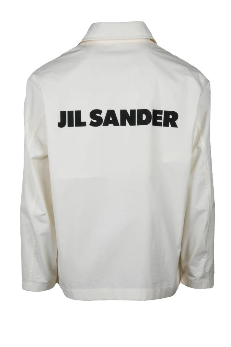 Jil Sander Cotton Poplin Jacket - White