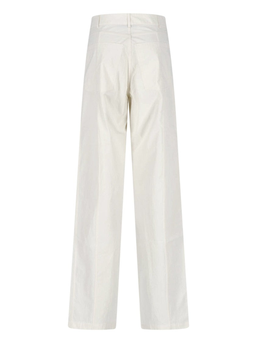 Paloma Wool Wide-Leg Trousers With High Waist And Clean Design