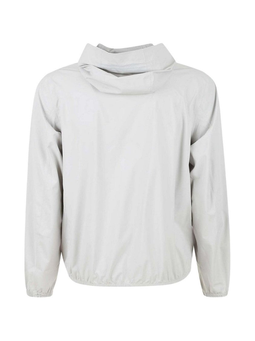 K-Way Stretch Dot Tricolor Stripe Jacket