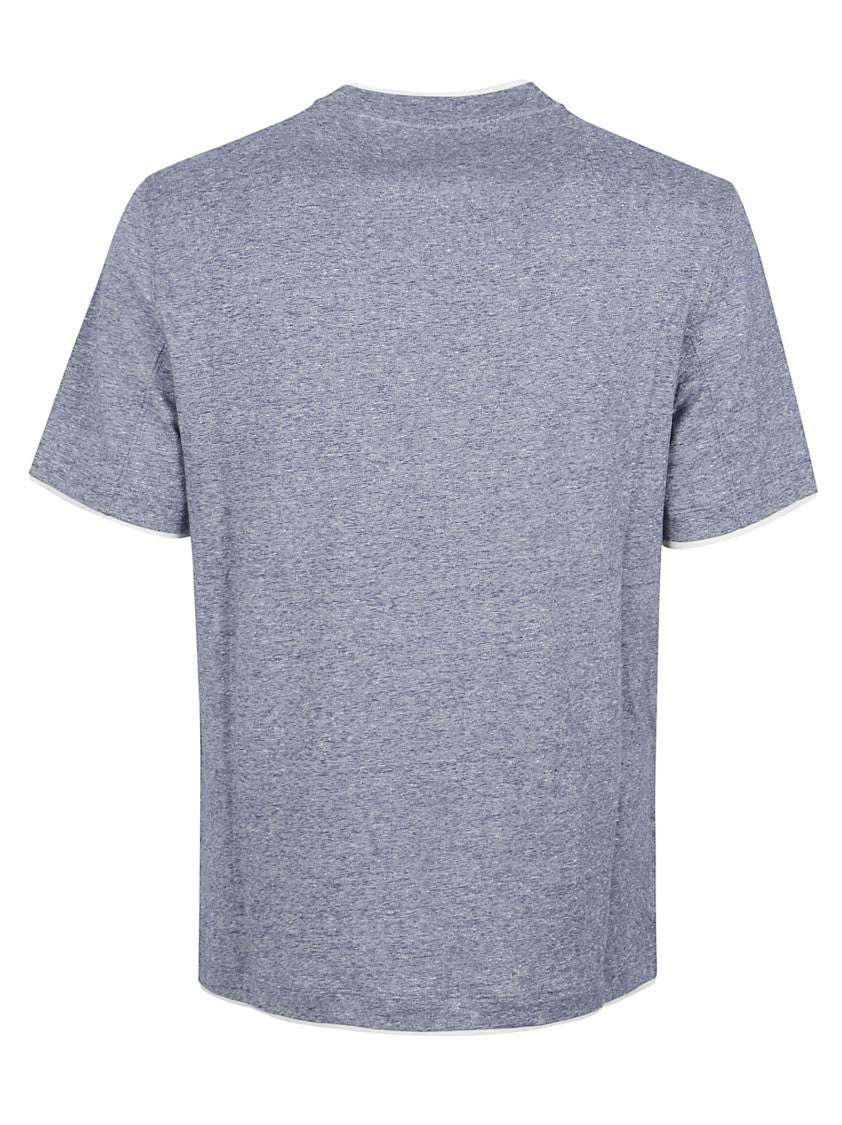 Brunello Cucinelli Linen-Cotton Blend T-Shirt