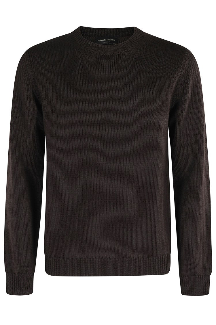 Roberto Collina Long-Sleeved Crew Neck Sweater