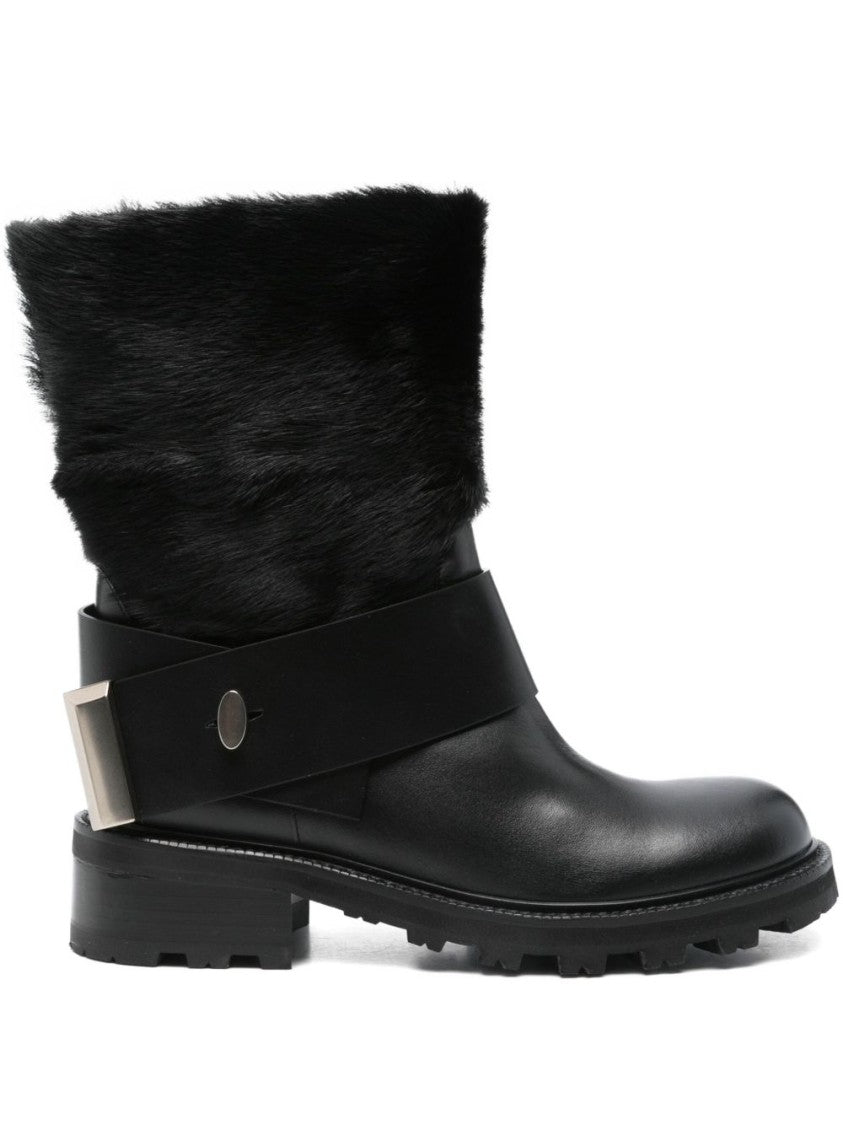 Roberto Festa Textured Ankle Boots