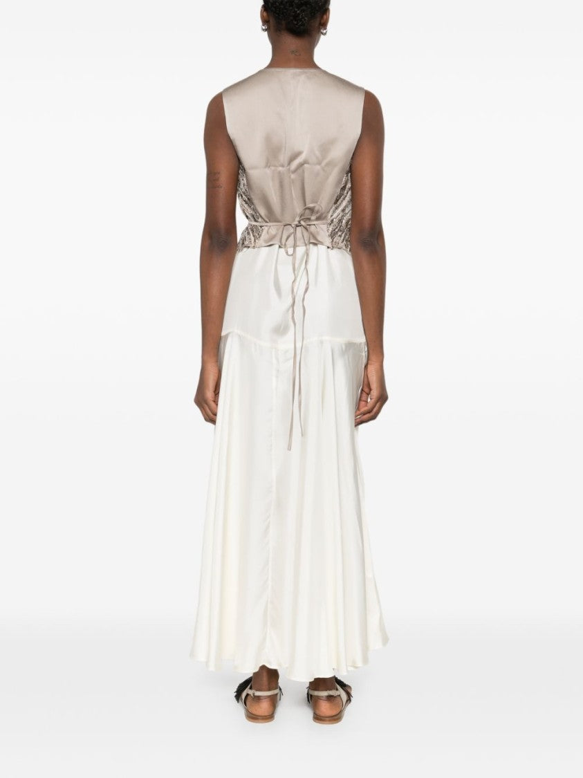 Brunello Cucinelli Sleeveless V-Neck Tops