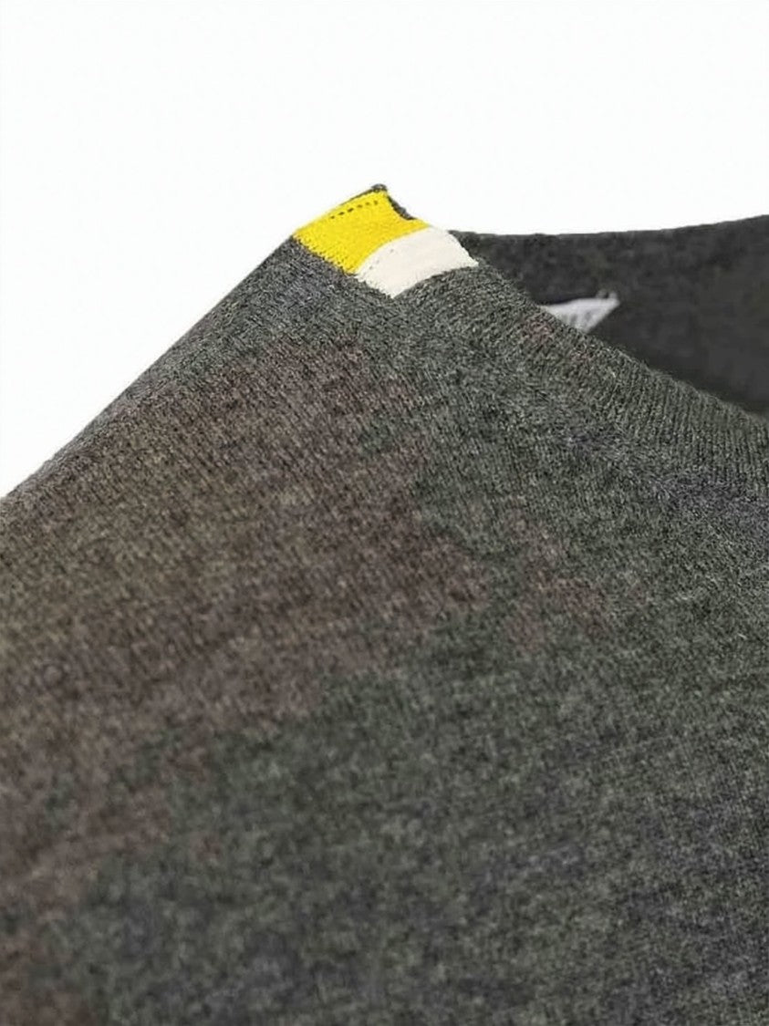 Loewe Grey Relaxed Fit Wool Blend Sweater