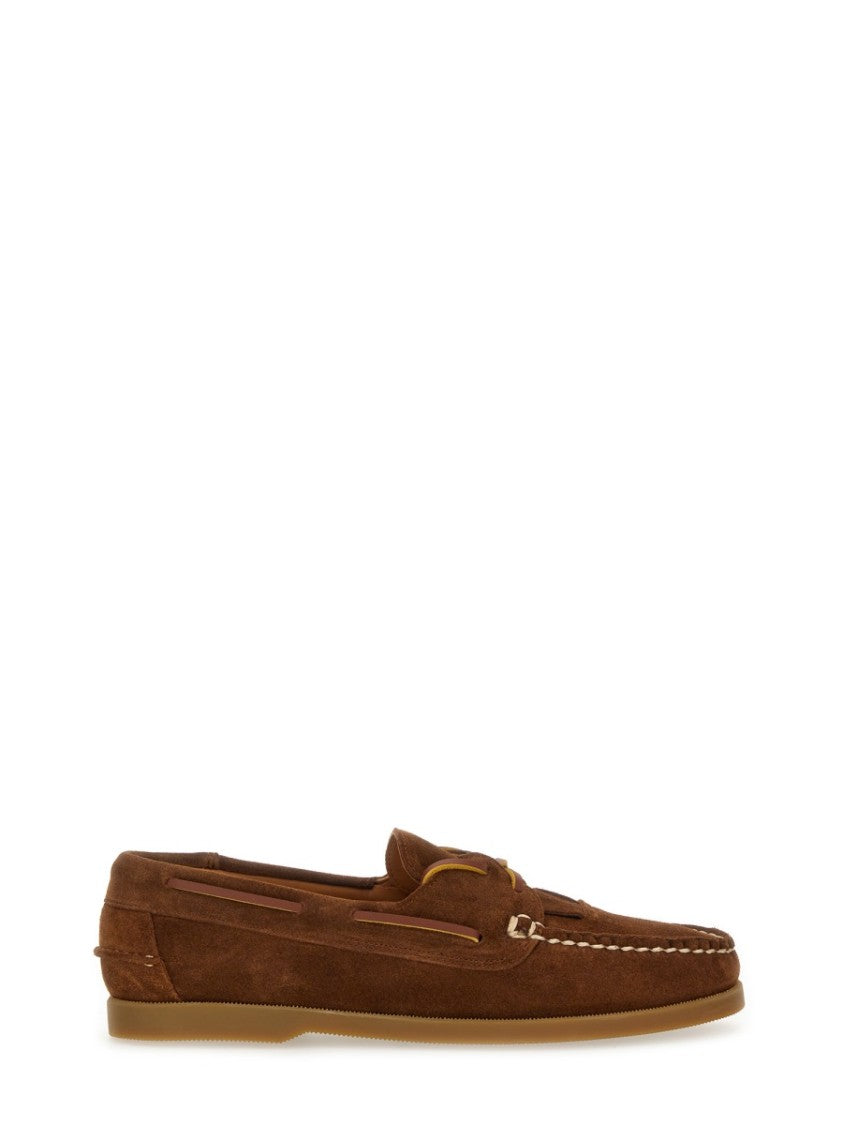 Hereu Brown Lace-Up Loafer