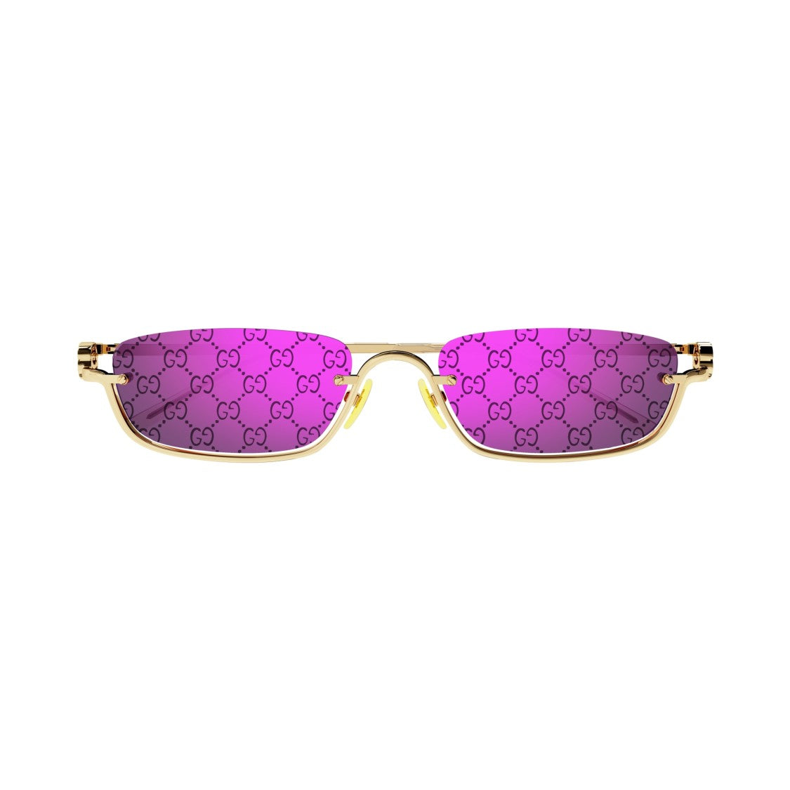Gucci Rectangular Frame Sunglasses