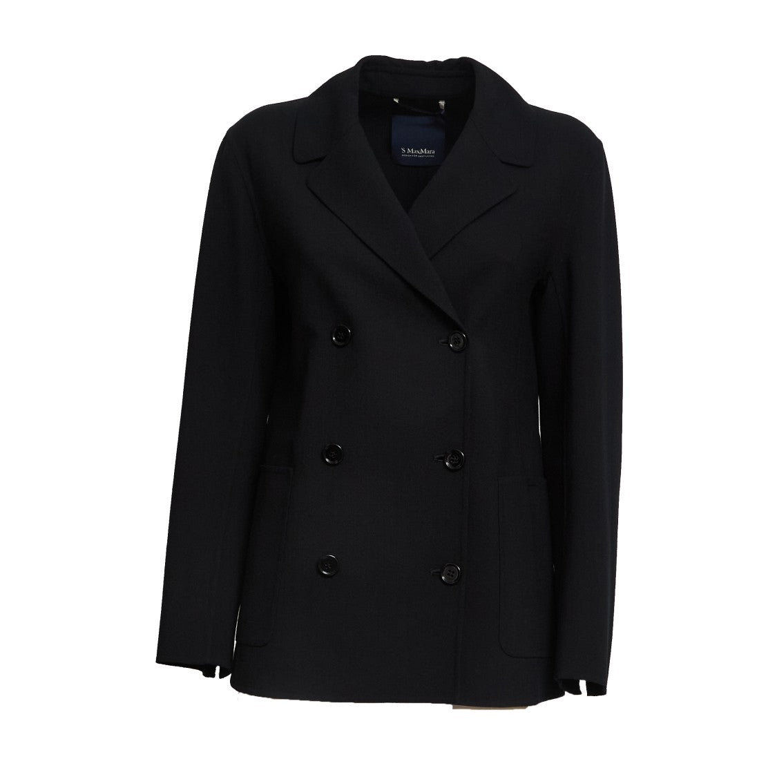 Max Mara Fiore Double Breasted Back Vent Blazer