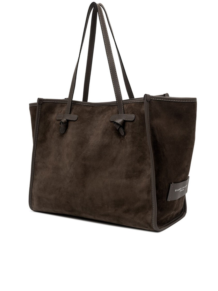 Gianni Chiarini Marcella Soft Suede Knot Detail Tote