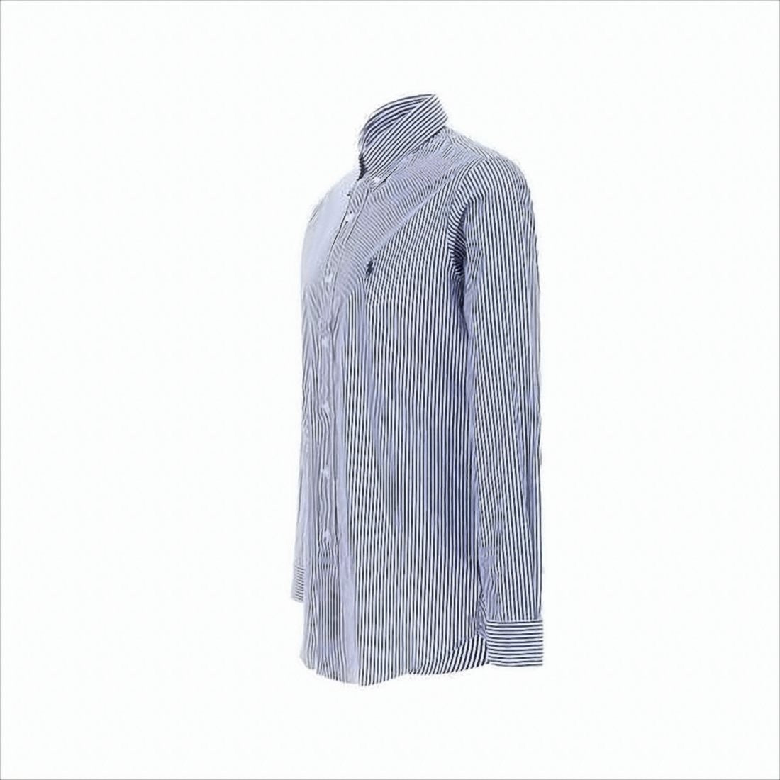 Polo Ralph Lauren Tailored Long-Sleeve Button-Down Shirt With Vertical Stripes