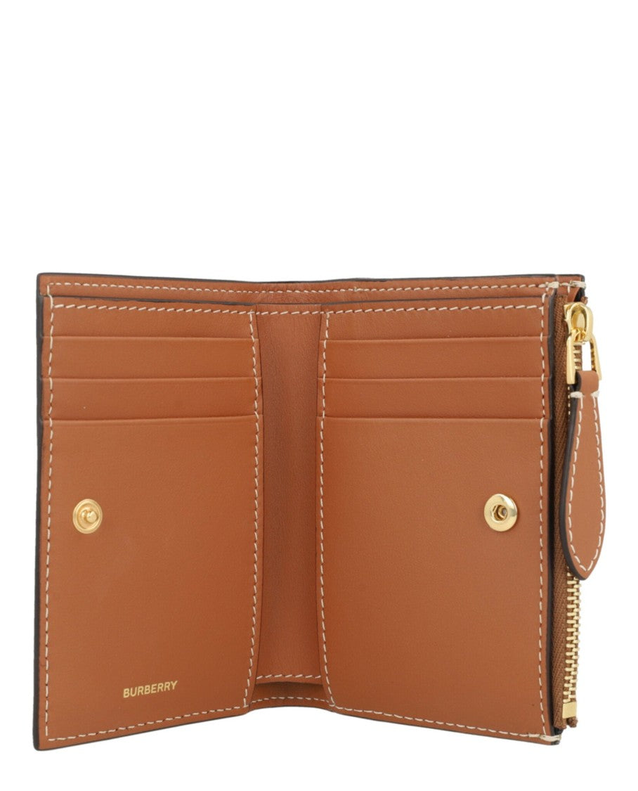 Burberry Ls Small Check Bifold Wallet Dfc