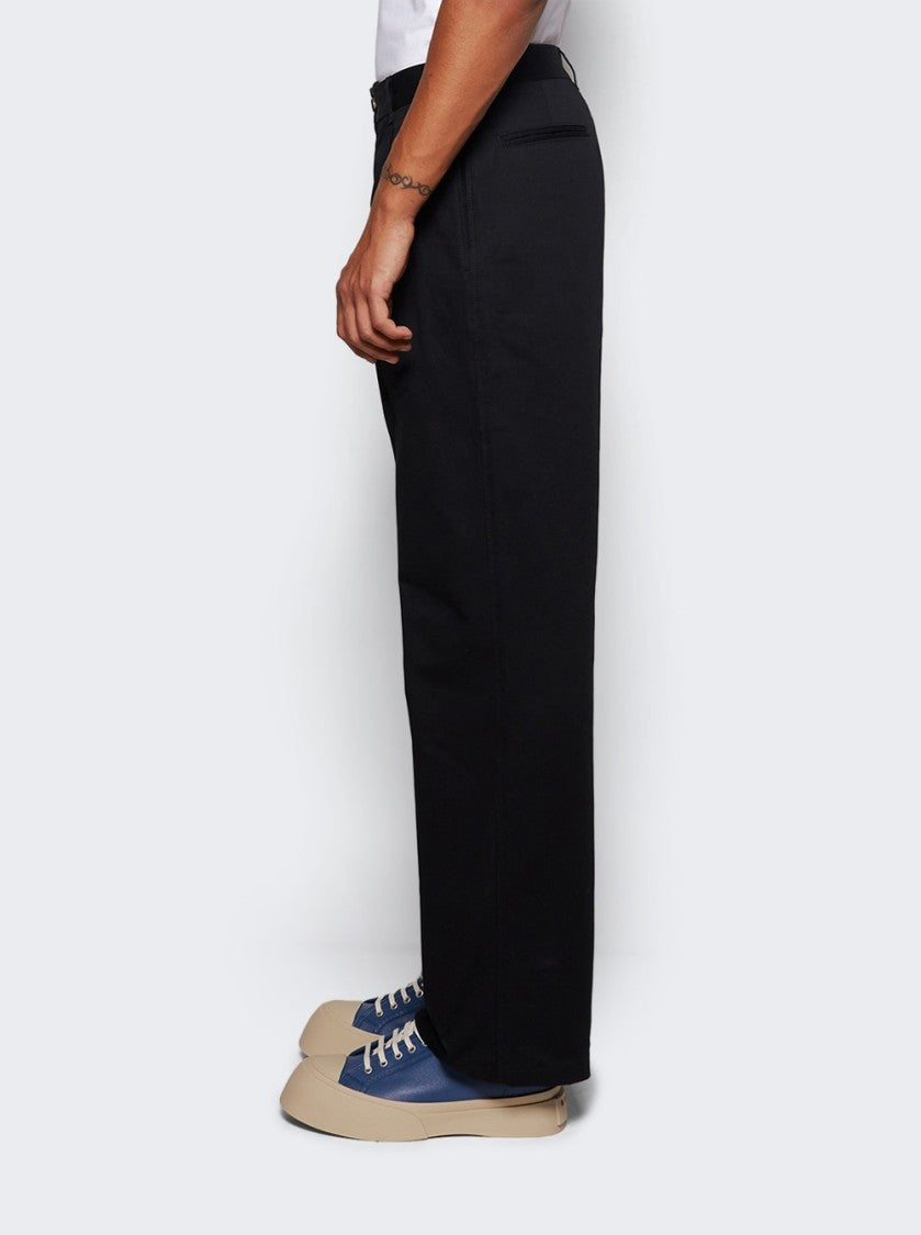Marni Straight-Leg Trousers With Button Closure