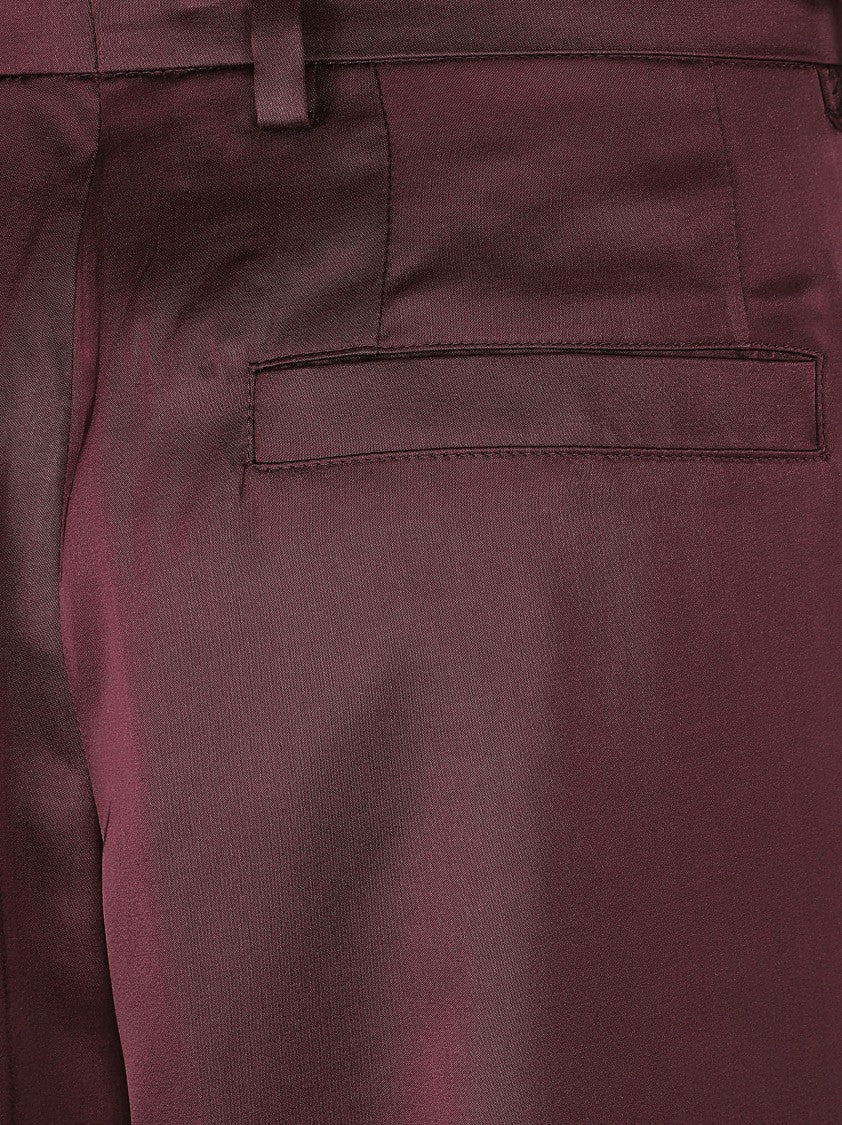 Dries Van Noten Wide-Leg High-Waist Trousers With Tailored Finish