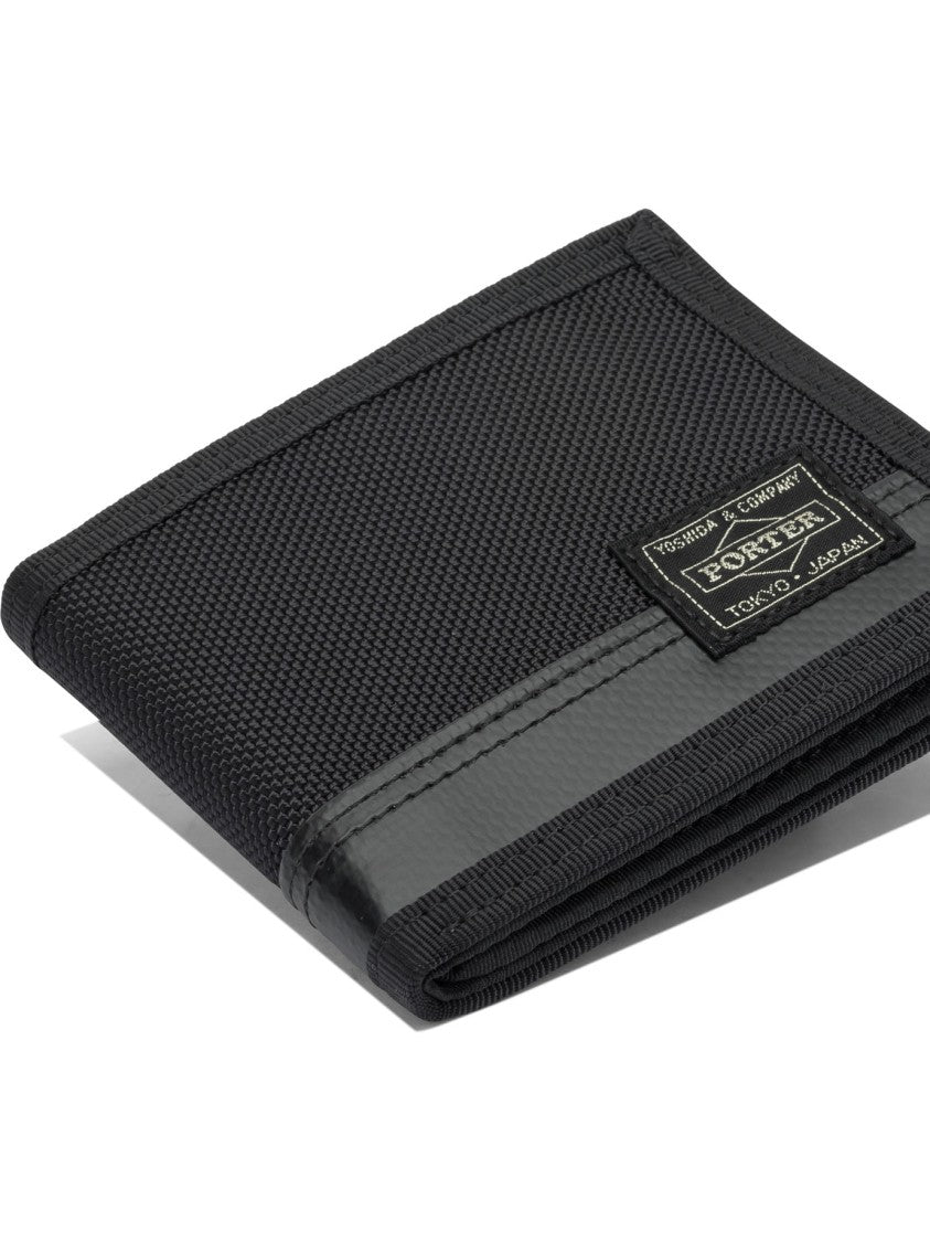 Porter Yoshida & Co. Compact Black Wallet