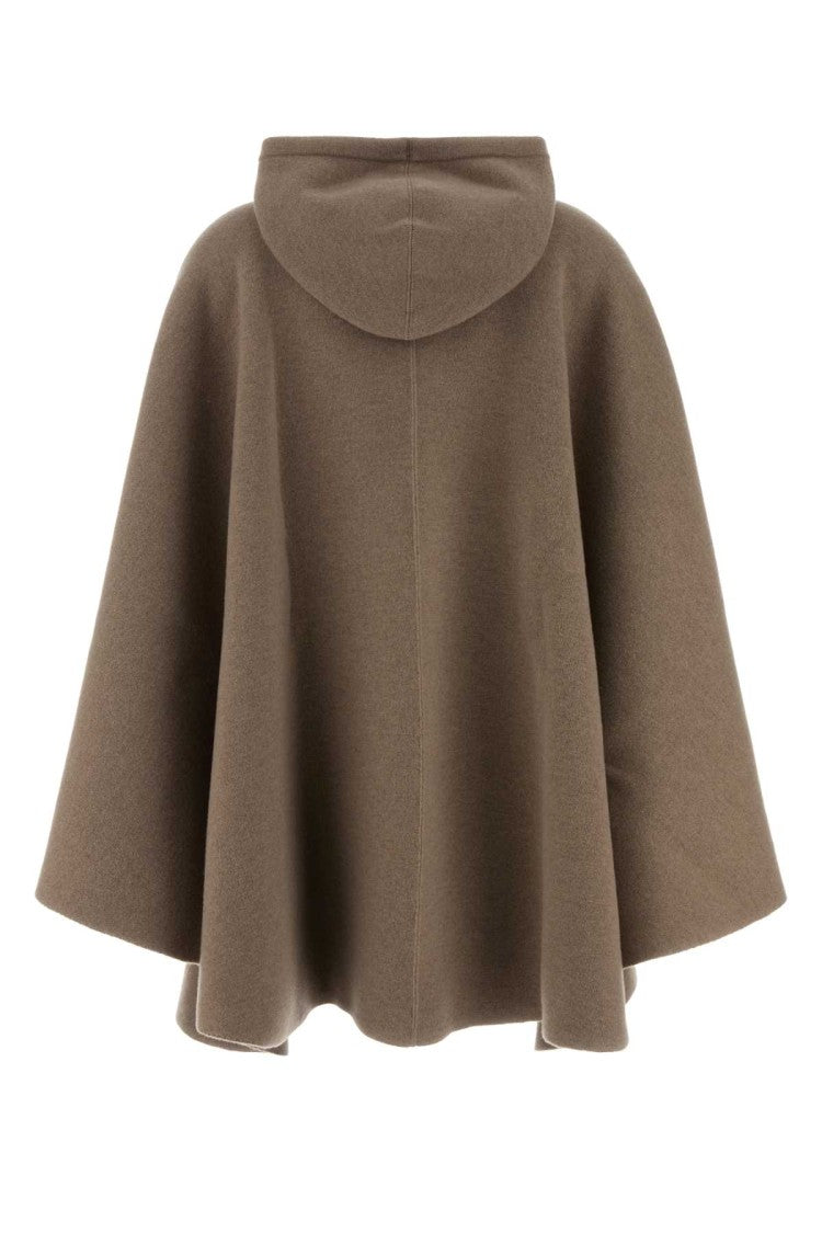 Bottega Veneta Cappuccino Cashmere Cape
