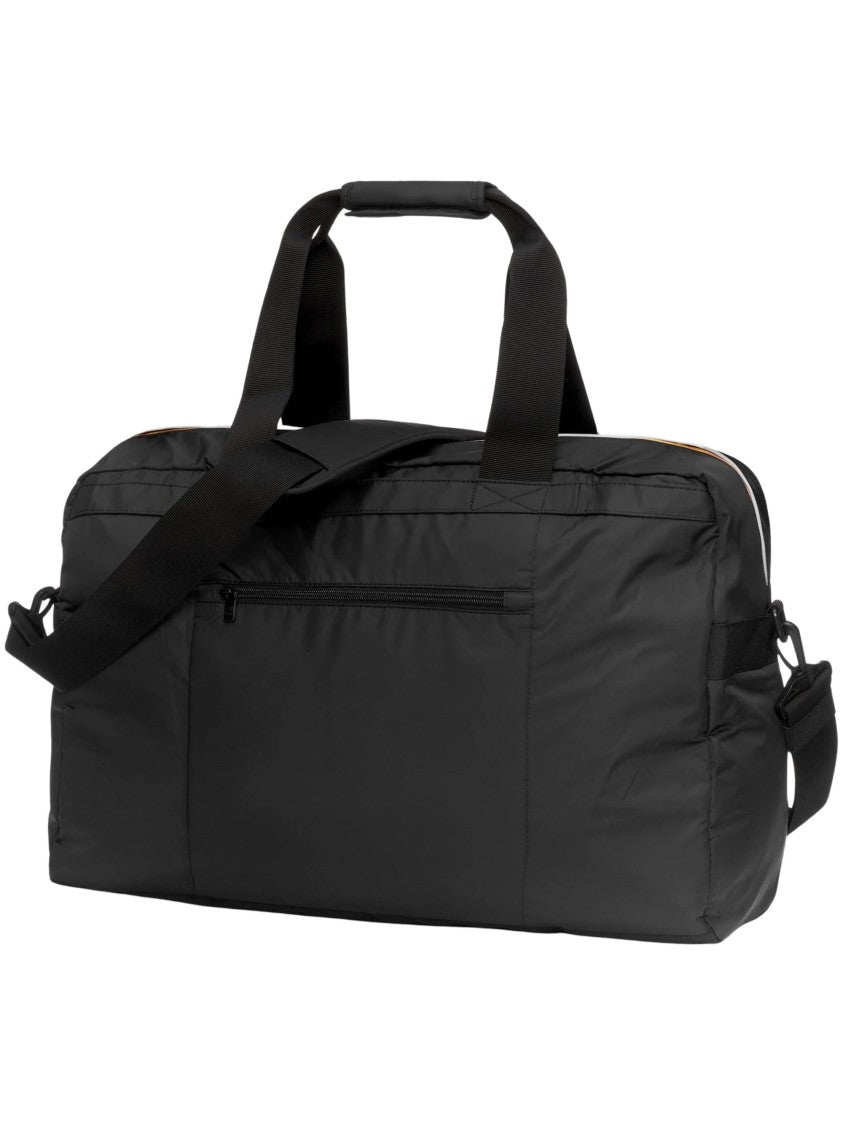 K-Way Logo-Patch Rectangular Zippered Holdall Bag