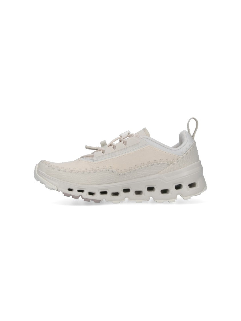 On Beige Cloudaway 2 Minimalist Mesh Sneakers