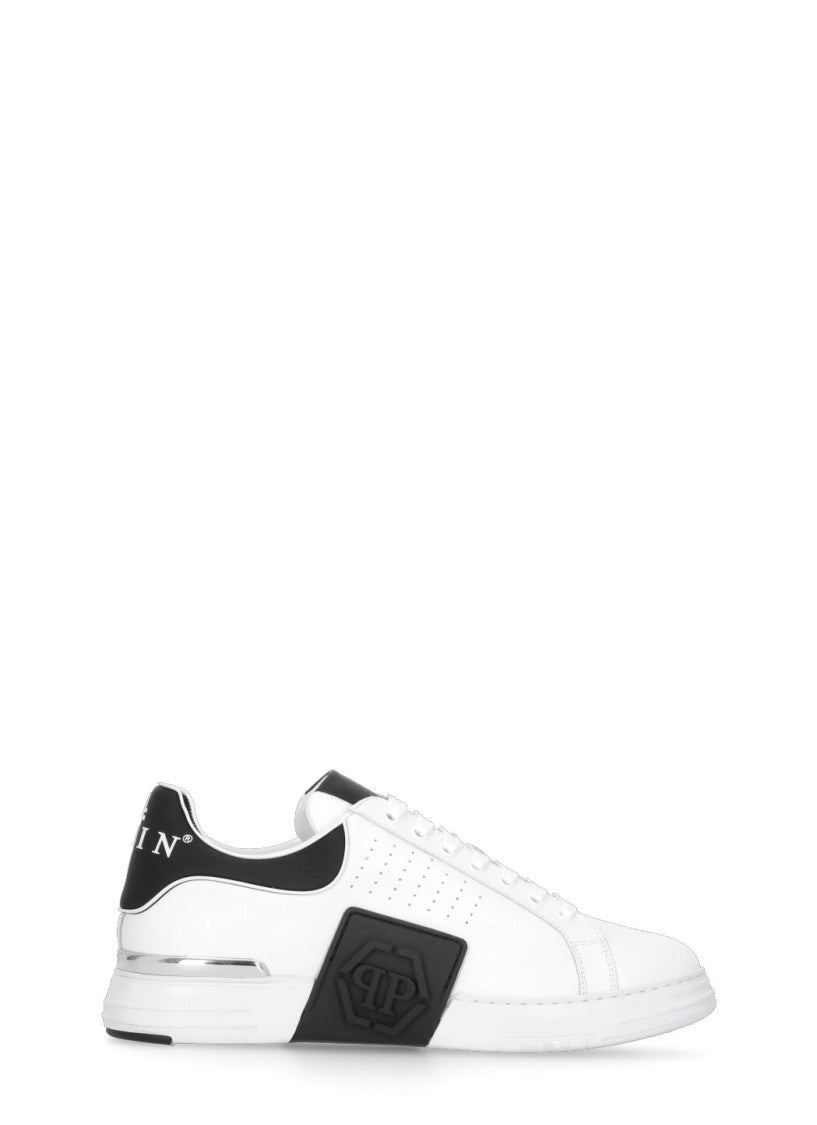 Philipp Plein Lo-Top Hexagon Sneakers