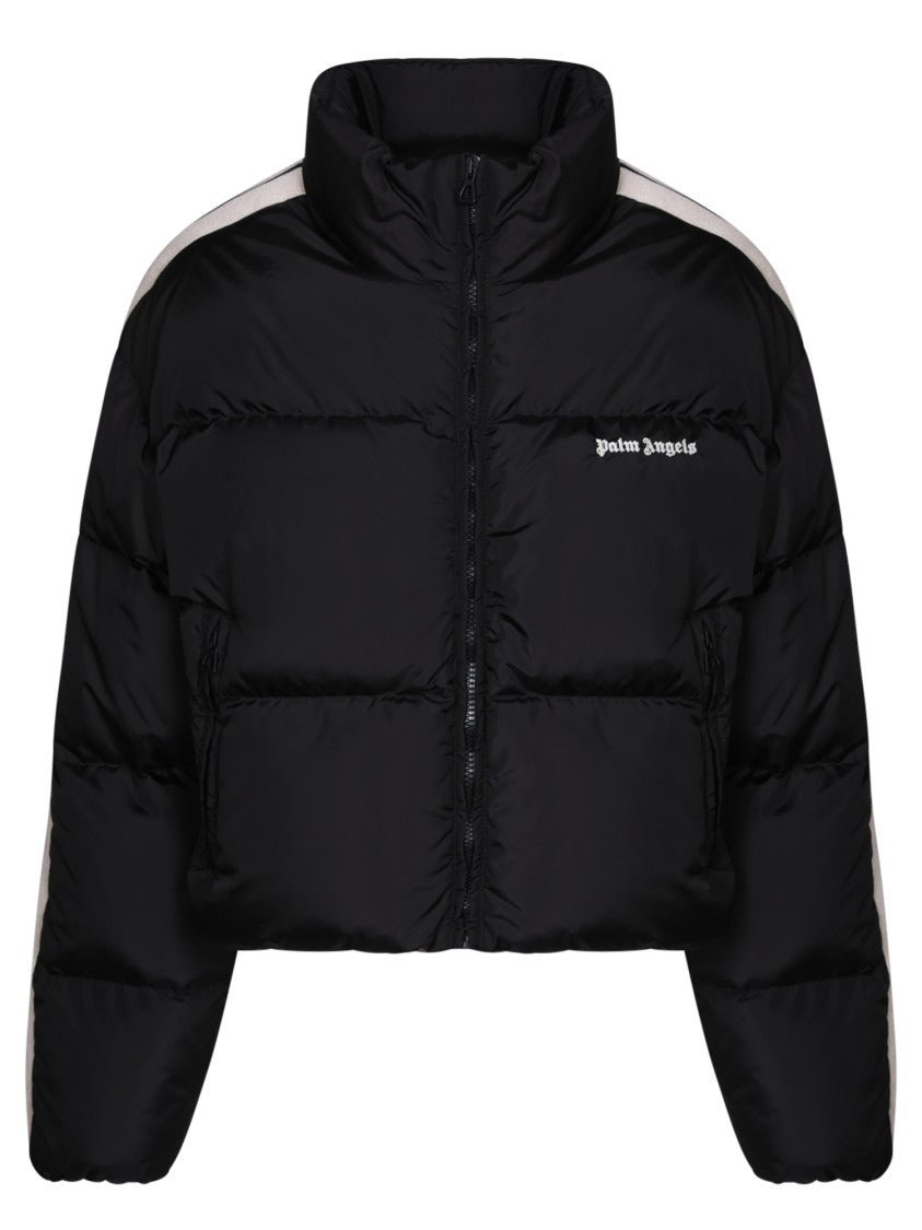 Palm Angels Black Cozy Layering Jacket