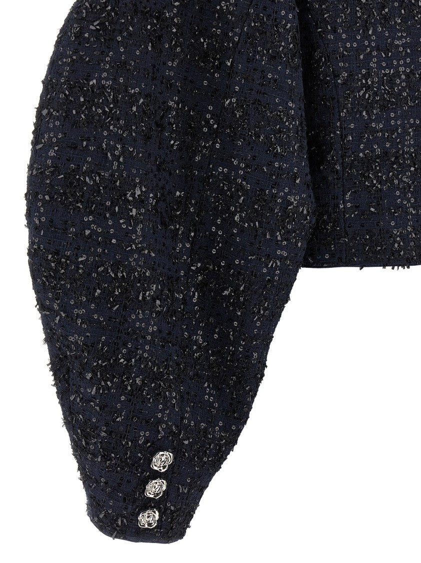 Rotate Birger Christensen 'Bouclé Short' Blazer