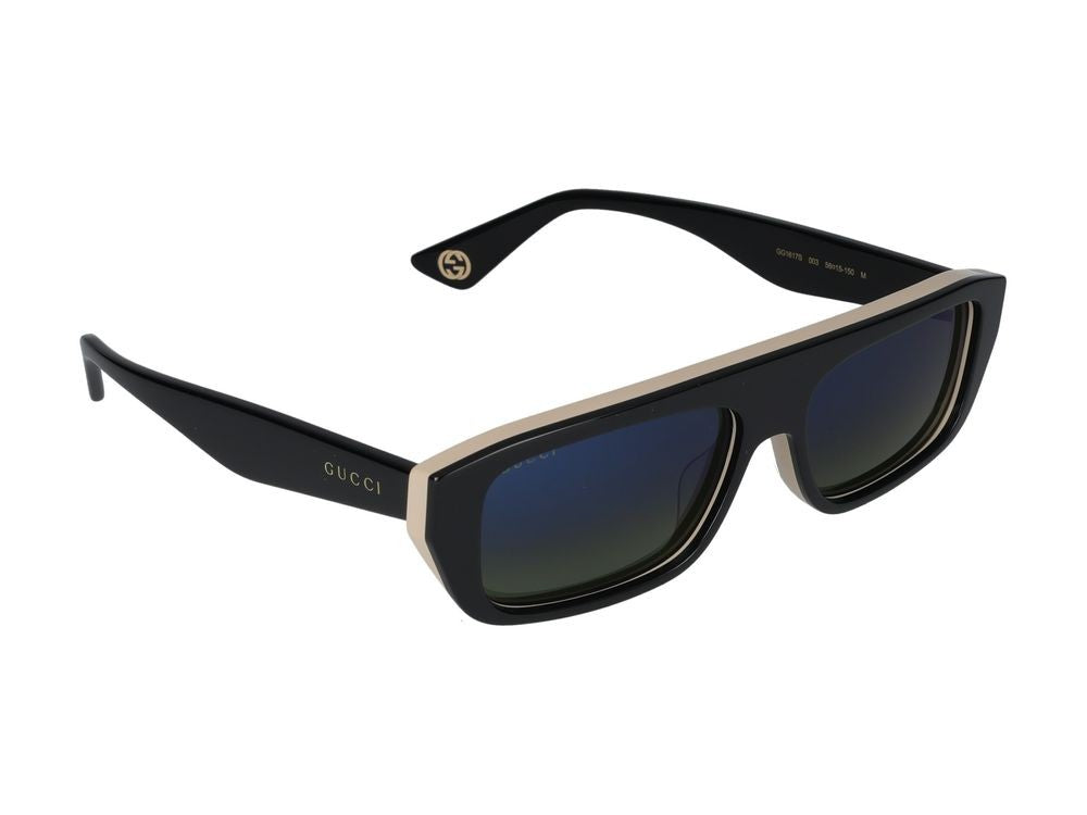 Gucci Sunglasses Gg1617s 003 Black Black Blue 56/15/150
