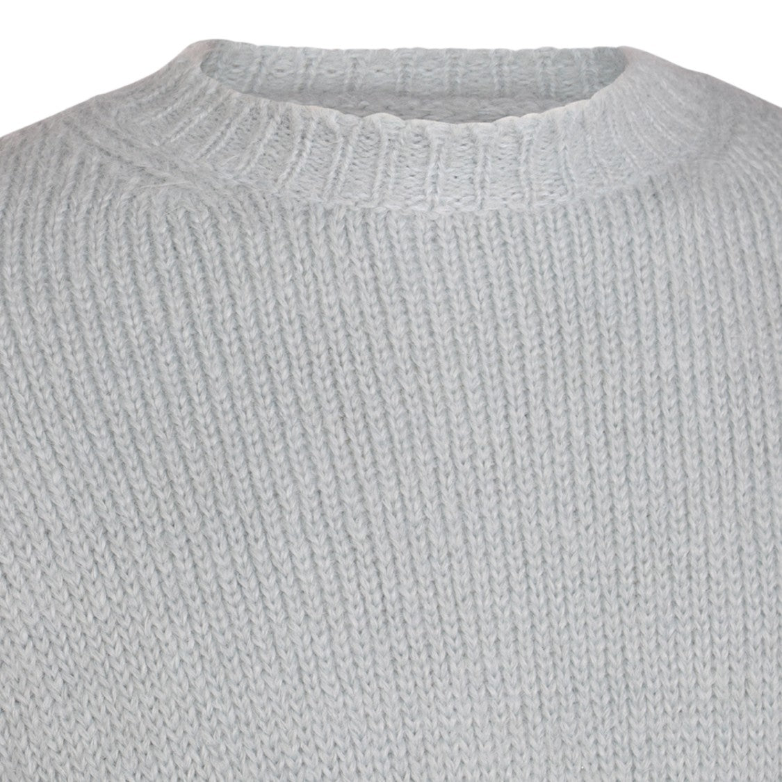 Jil Sander Textured Knit Sweater With Classic Crew Neckline