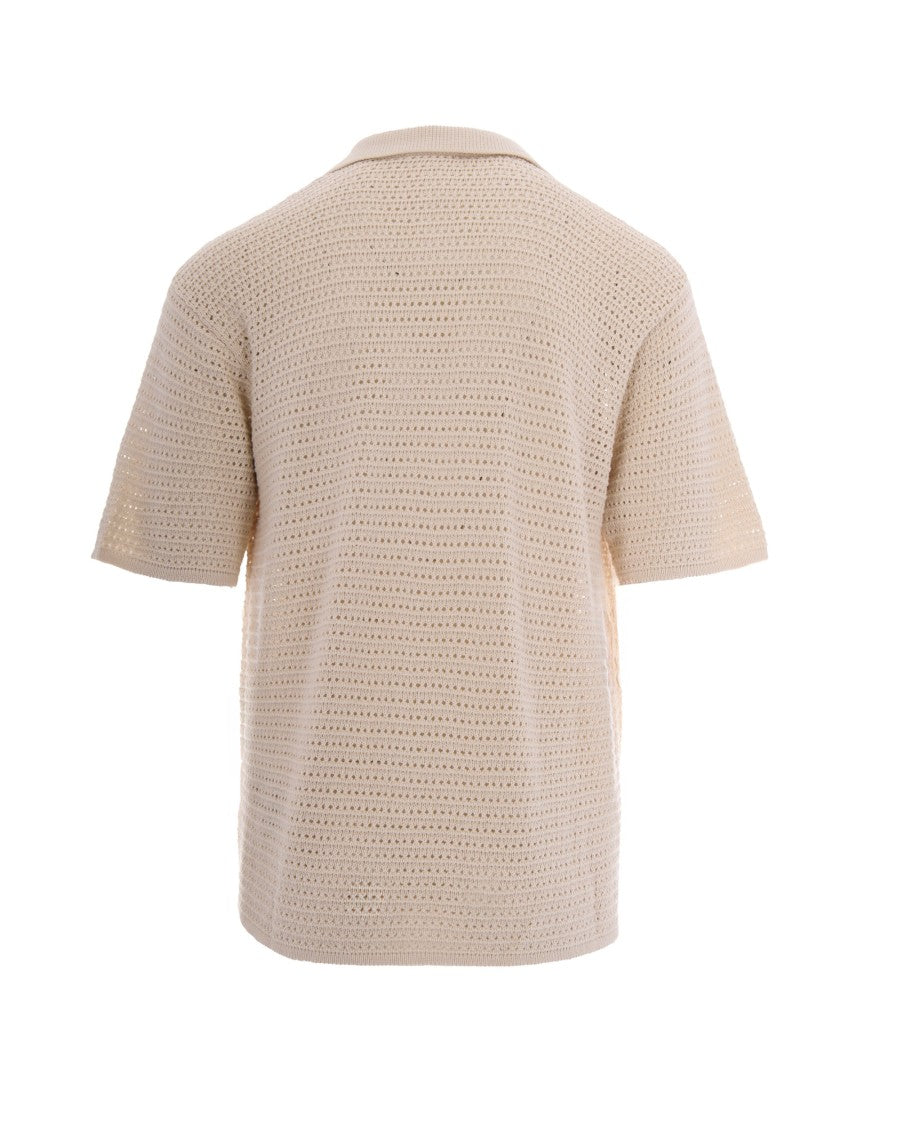 Represent Ecru Pico Shirt