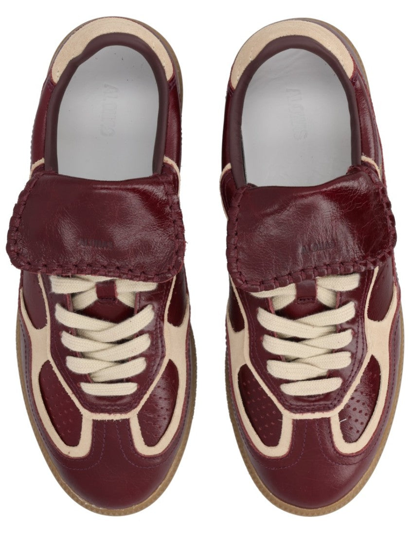 Alohas Burgundy Tb.490 Club Fold-Over Sneakers