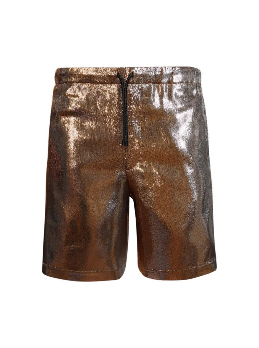 Dries Van Noten Piperi Shorts Gold