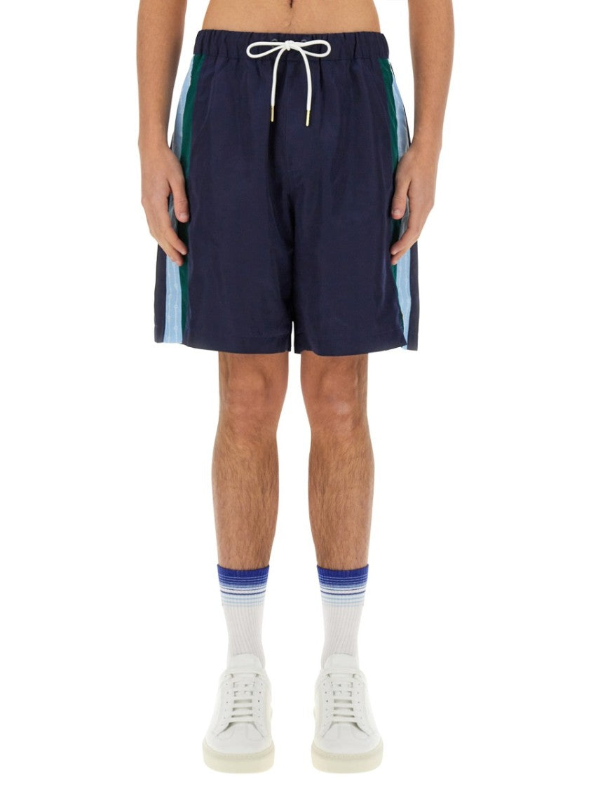 Casablanca Relaxed Fit Activewear Shorts