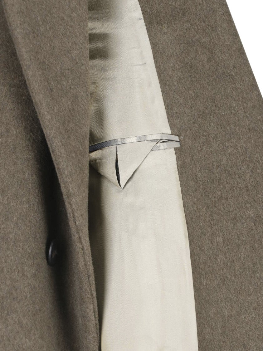 Our Legacy Brown Tailored Notched Lapel Trench