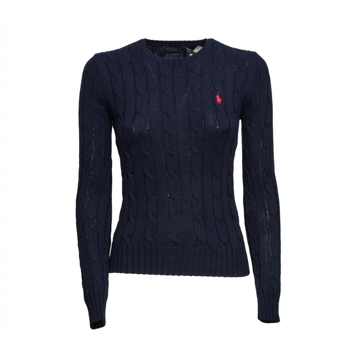 Polo Ralph Lauren Pima Cotton Cable Knit Crewneck Sweater