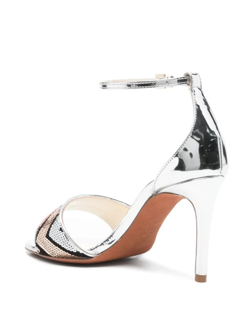 Missoni Open-Toe Minimalist Straps Sandals