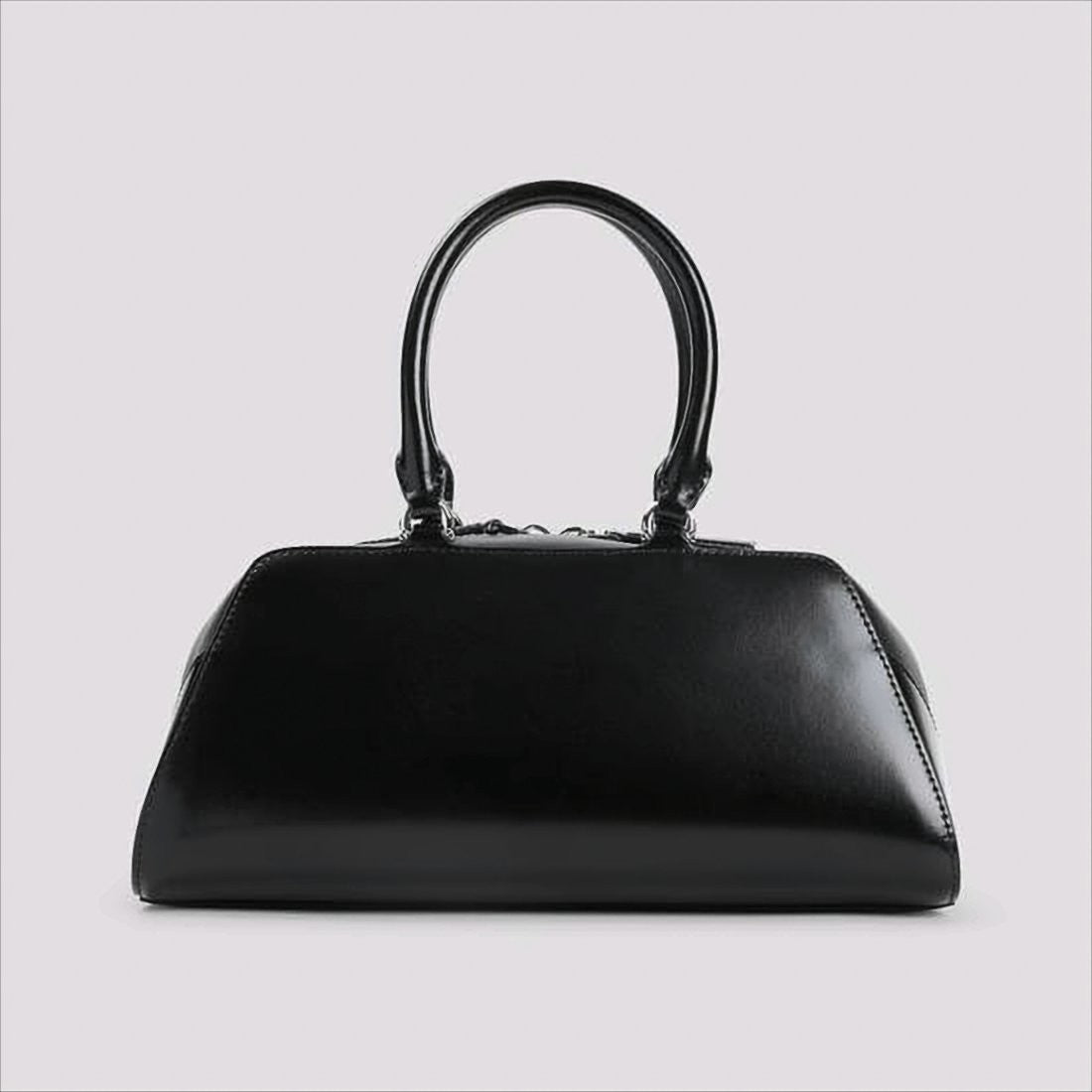 Givenchy Structured Black Calf Leather Tote Bag