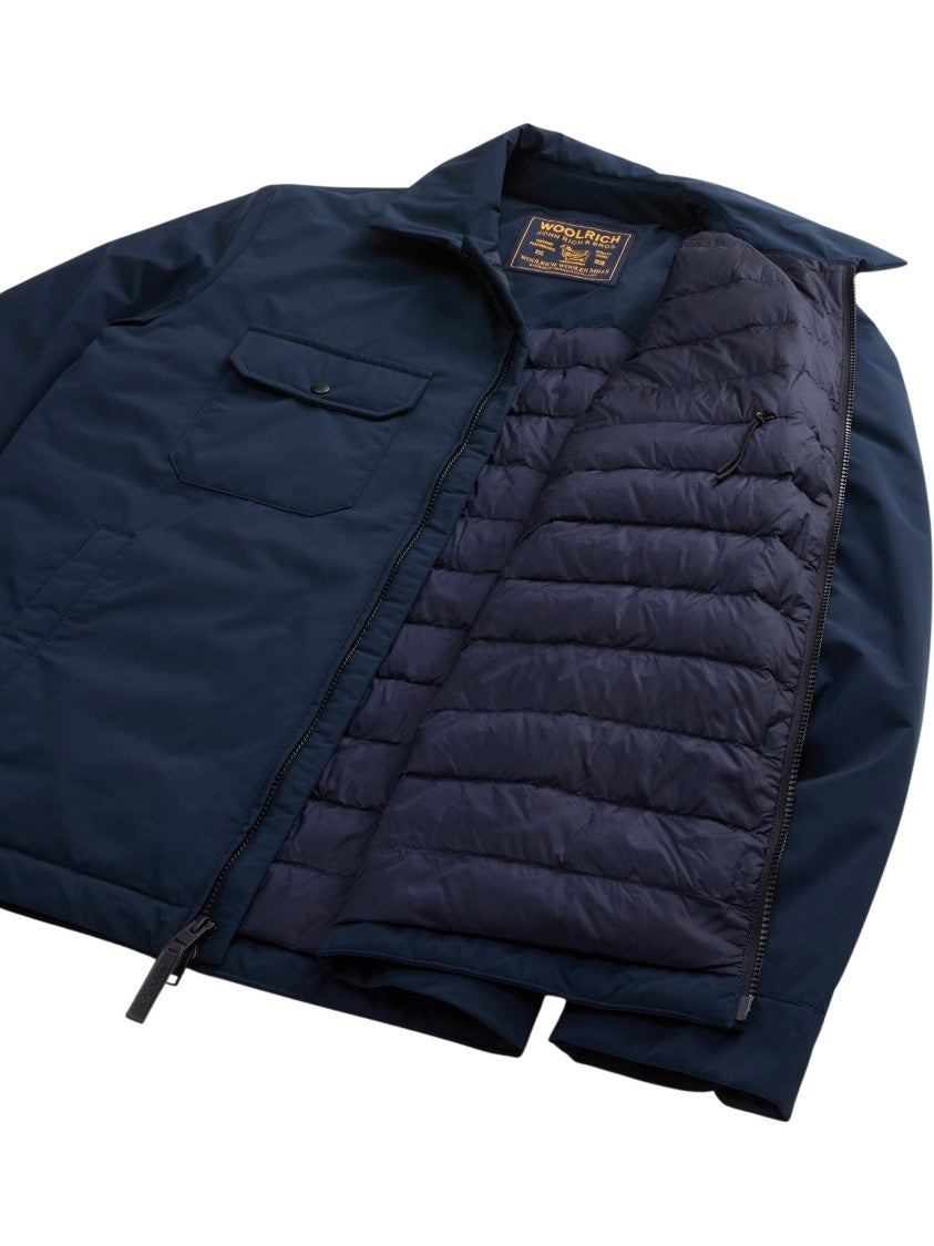 Woolrich Cloud Zip-Up Overshirt