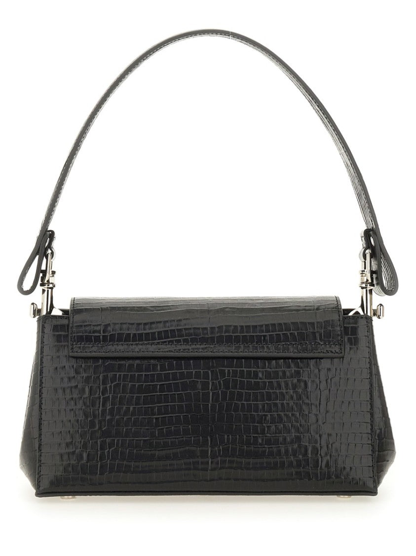 Vivienne Westwood Hazel Crocodile Pattern Medium Handbag