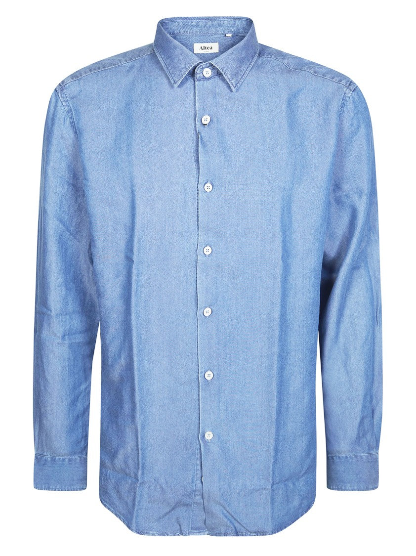 Altea Scott Lyocell Subtle Sheen Shirt