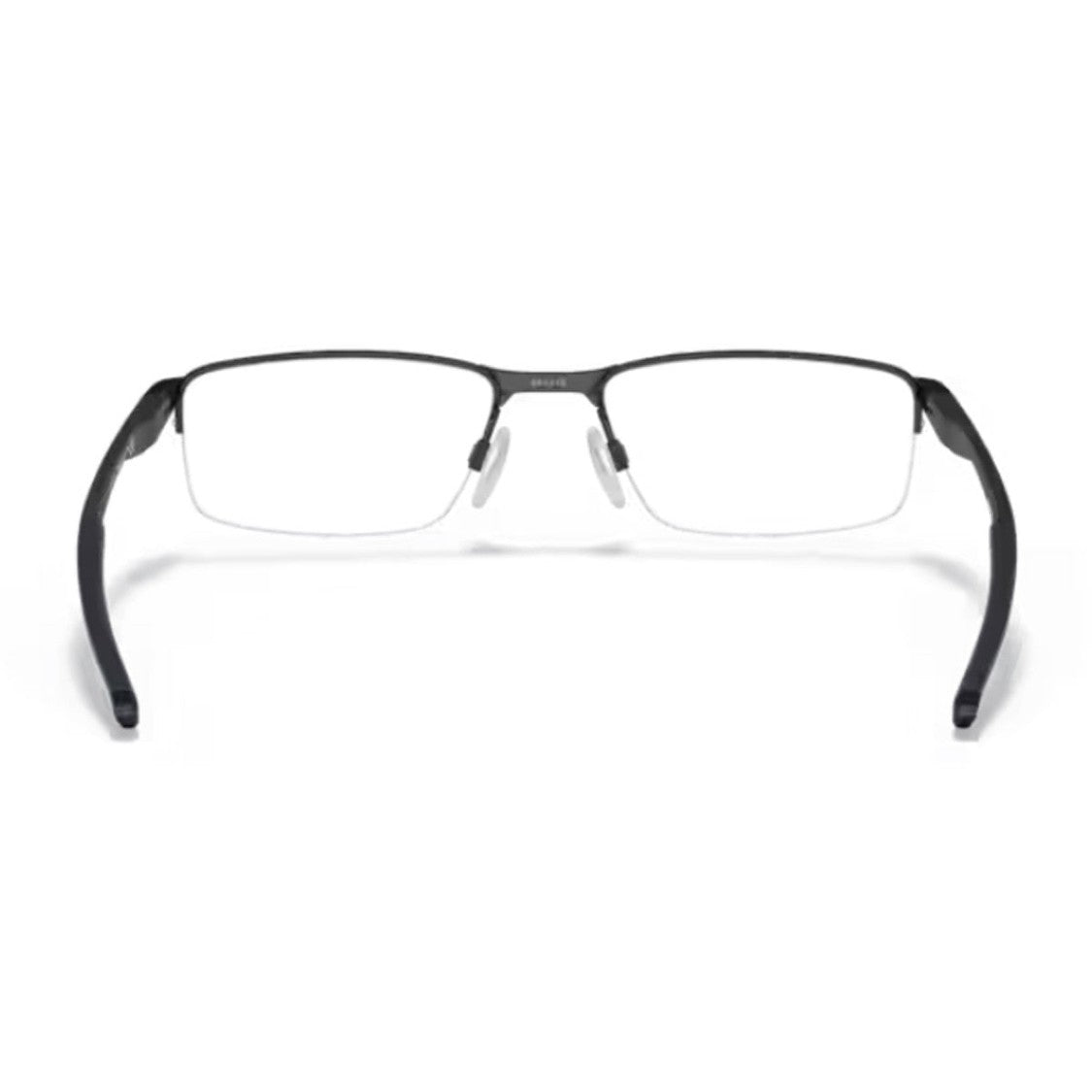 Oakley Black Ox3218 Socket 5.5 Metal Rectangular Sunglasses