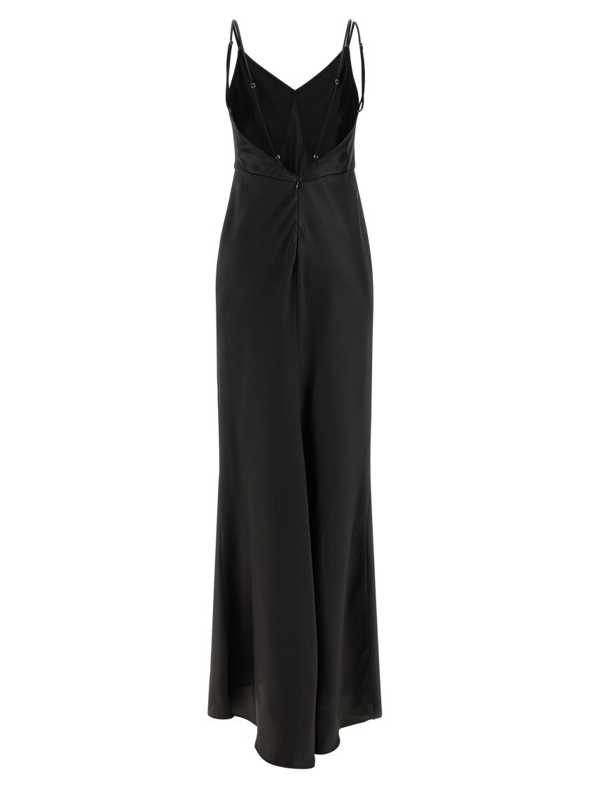 Elisabetta Franchi 'Red Carpet' Satin Dress