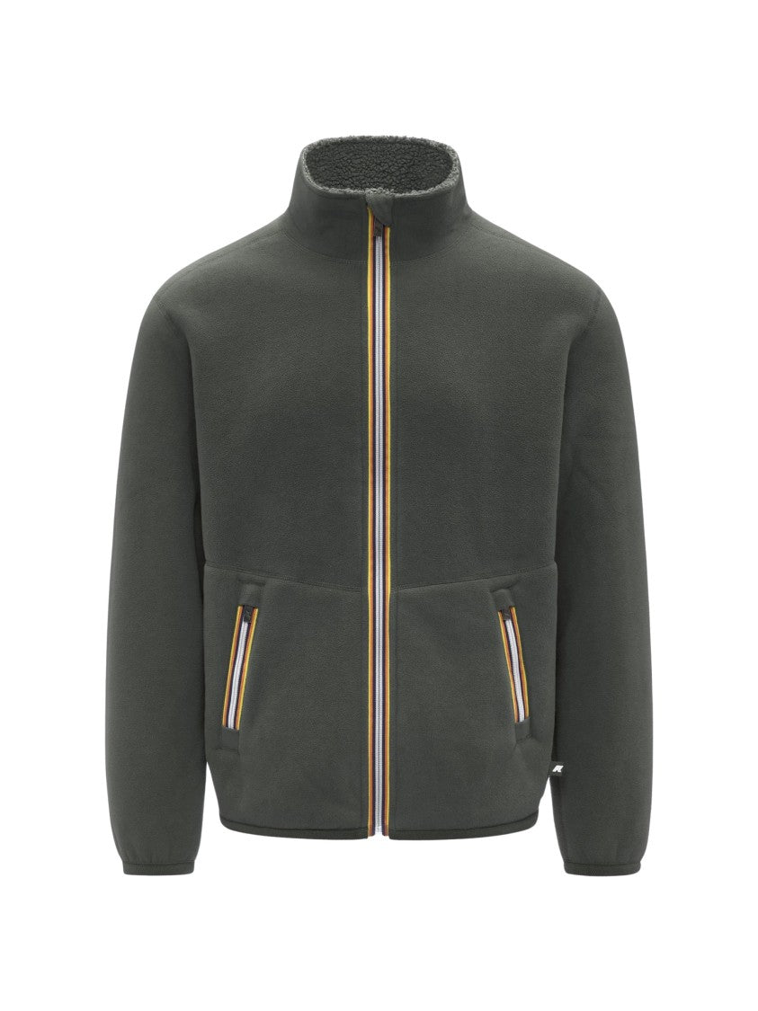 K-Way Pascal Sherpa Polar Double-Sided Fleece Jacket