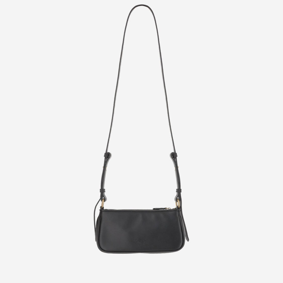 Pinko Mini Half Moon Baguette Leather Bag
