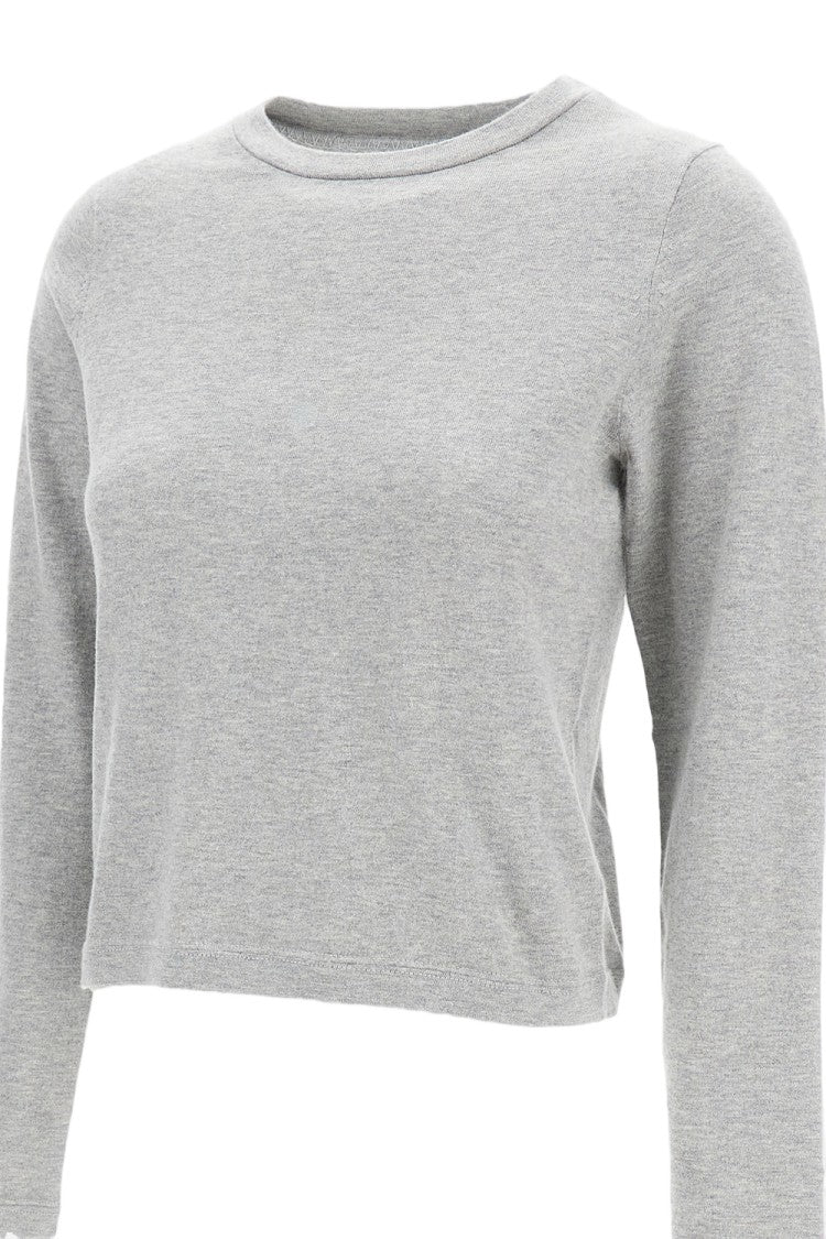 Extreme Cashmere Slightly Cropped Cashmere Blend Sweater