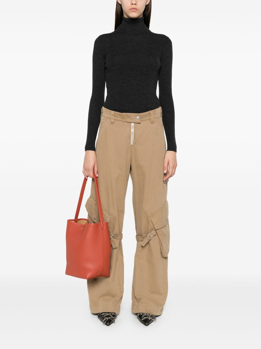 P.A.R.O.S.H. High-Neck Fitted Knitwear