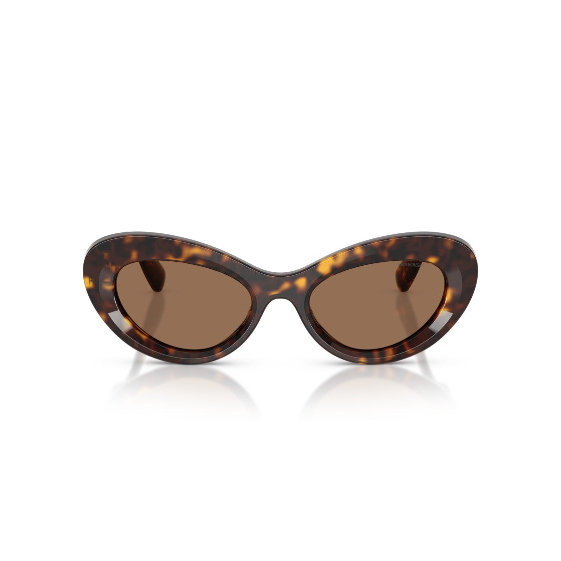 Swarovski 0Sk6061u Cat-Eye Sunglasses With Tortoiseshell Acetate Frame
