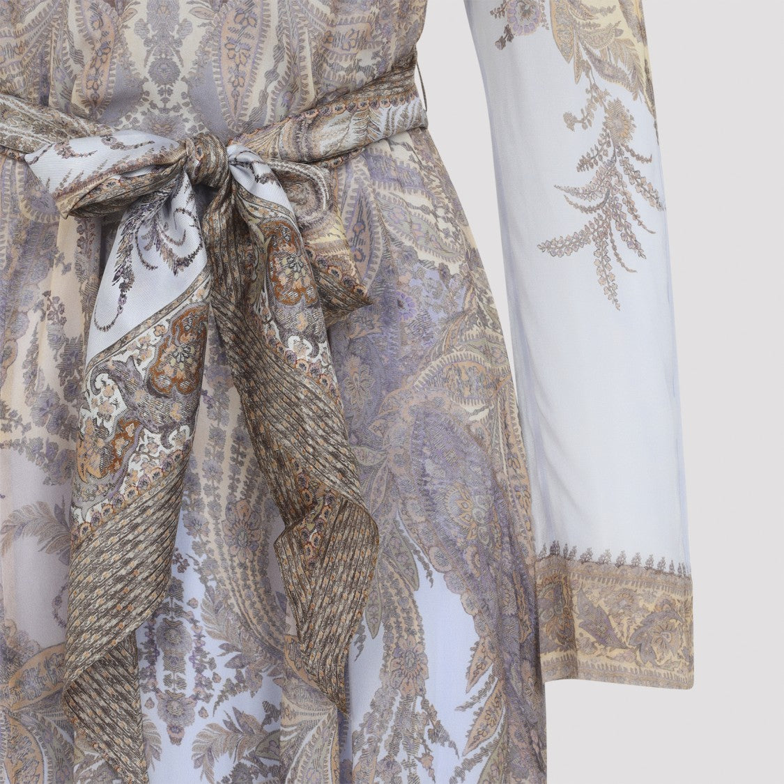 Zimmermann Lilac Paisley Hypnotic Sheath Dress