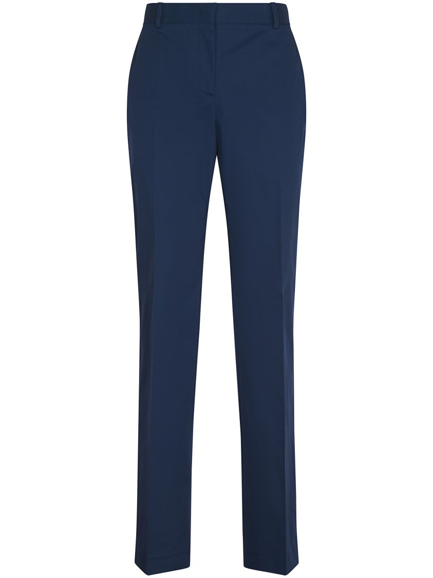 Alberta Ferretti Tailored Blue Trousers