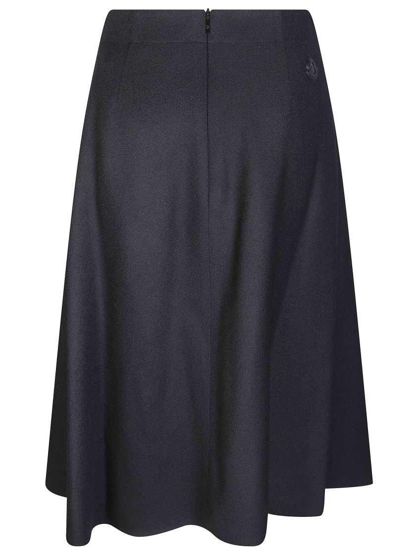 Moncler Drawstring Detail A-Line Skirt